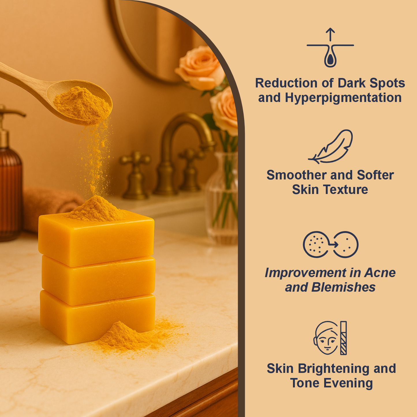 Tone & Glow Tumeric Soap