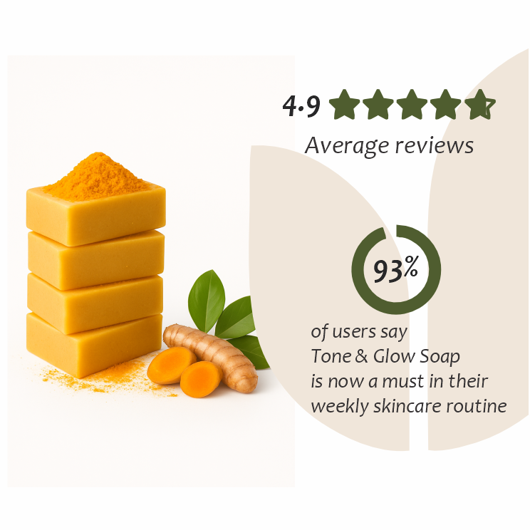 Tone & Glow Tumeric Soap
